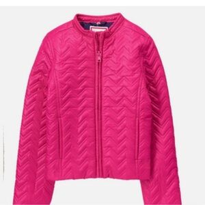 3 for $30 Gymboree Girls Pink Chevron Jacket Coat Ready, Jet, Go